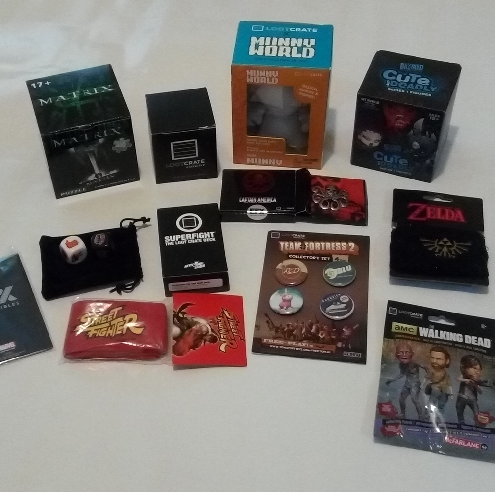 Loot Crate Bundle 12 piece